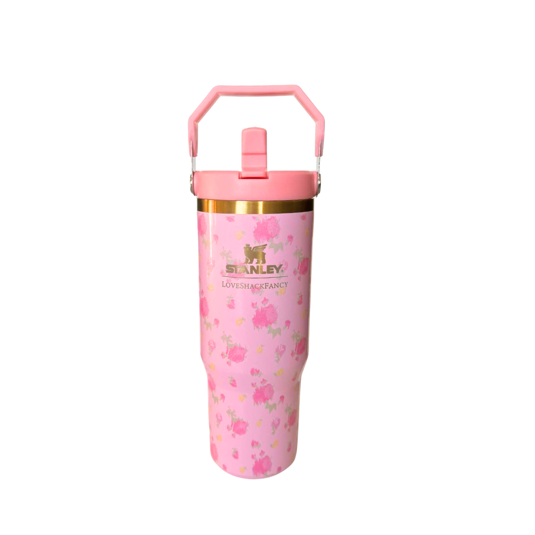 Stanley x LoveShackFancy 40oz Quencher – Floral Insulated Tumbler