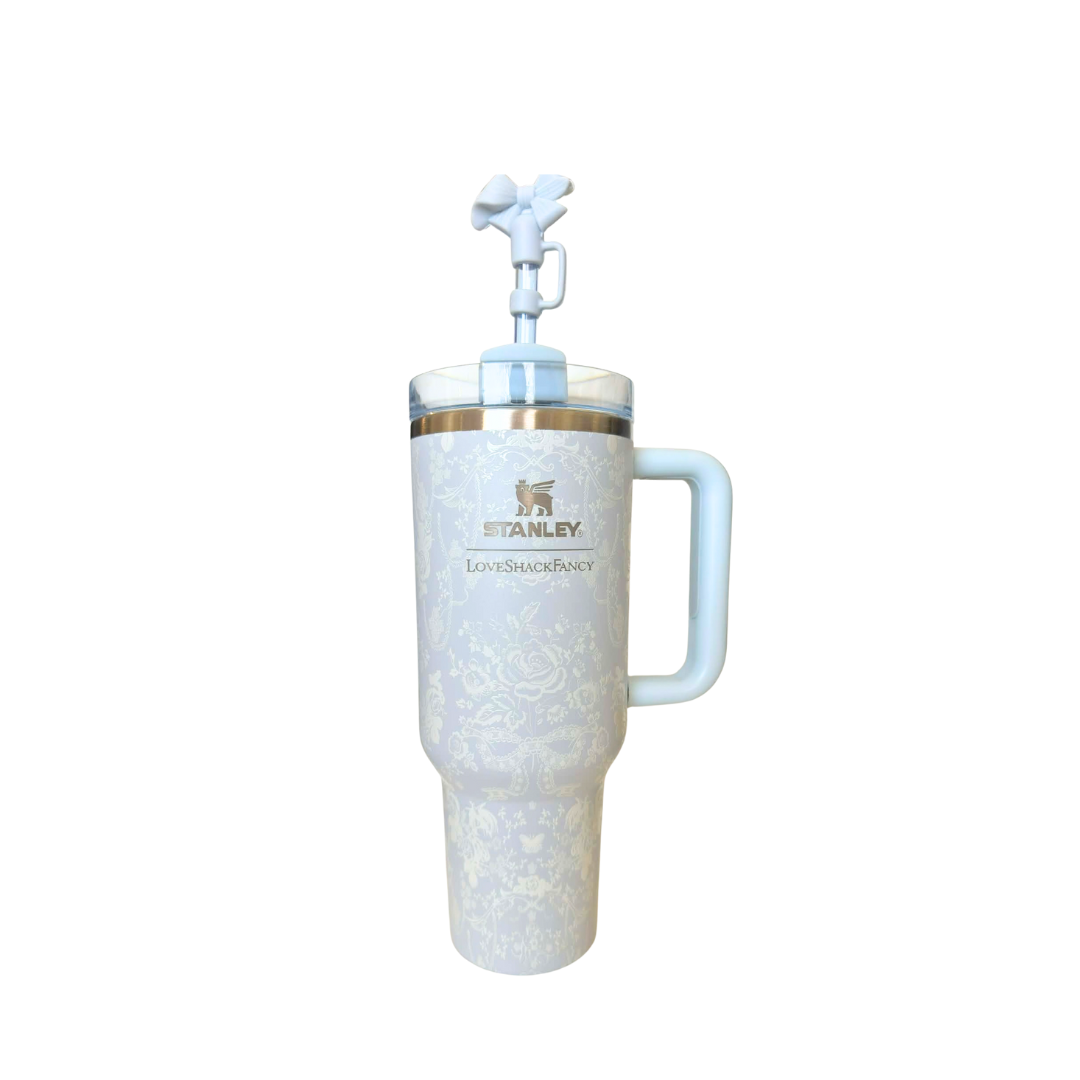 Stanley x LoveShackFancy 40oz Quencher – Floral Insulated Tumbler